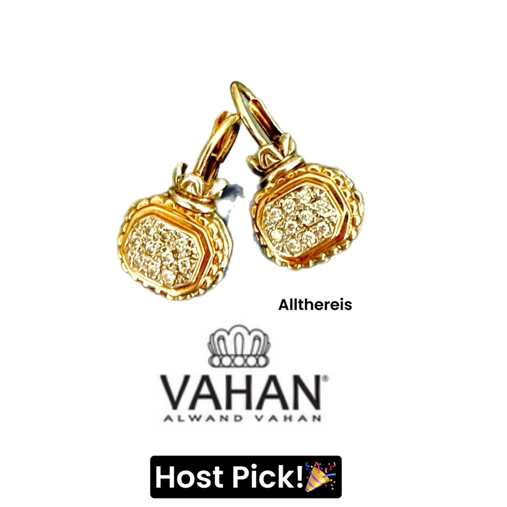 🎉Alwand Vahan diamond earrings - Picture 4 of 14
